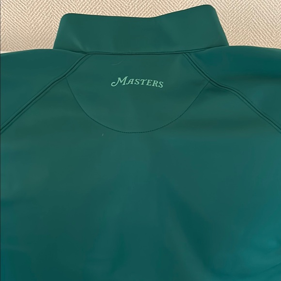 Masters Green Lightweight Zip Pullover Jacket - Picture 3 of 6